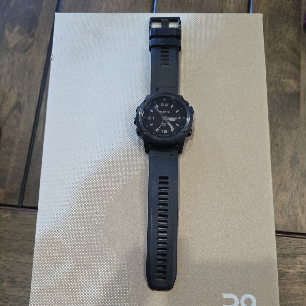 Garmin Tactics Charlie Rugged Black Smartwatch